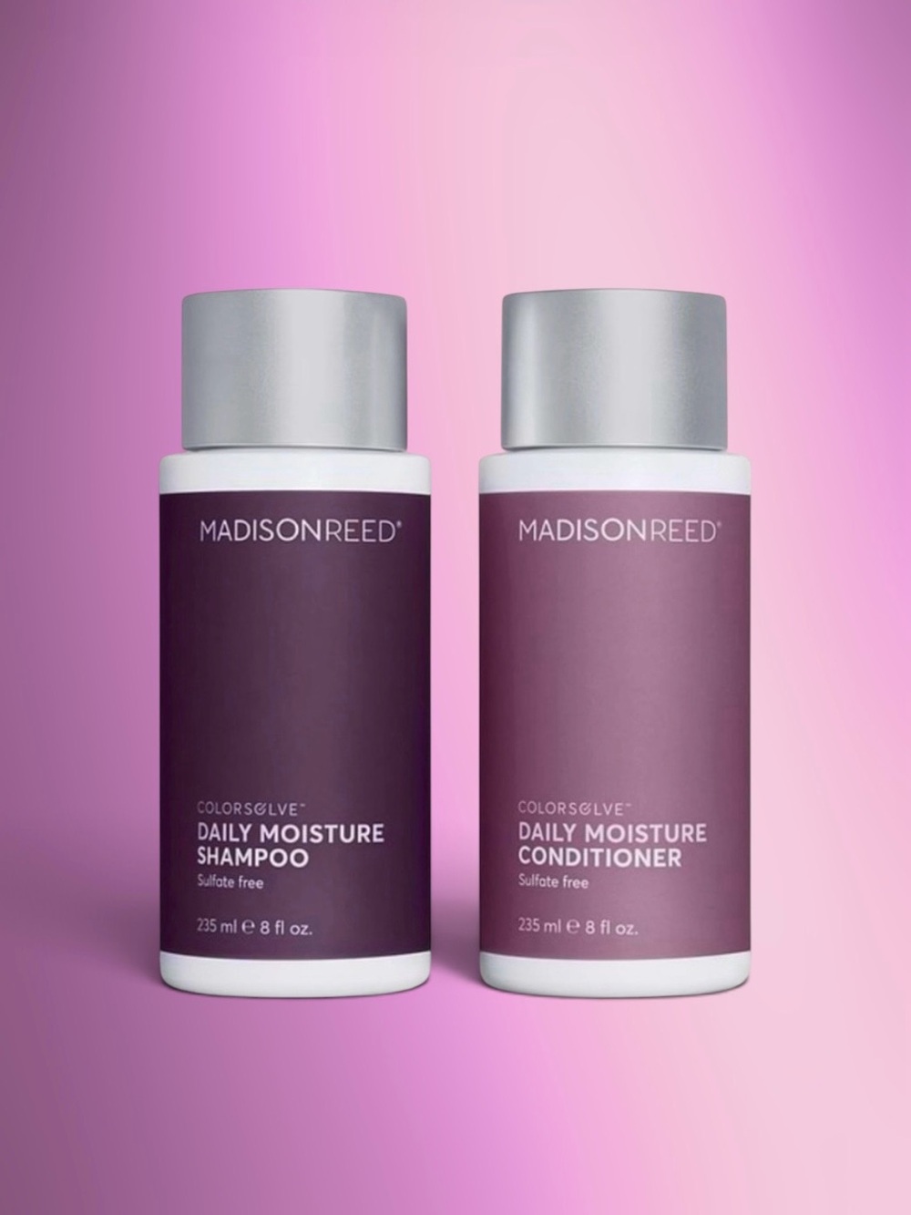 🆕💕MADISON REED Daily Moisture Color Safe Shampoo + Conditioner DUO • 8oz